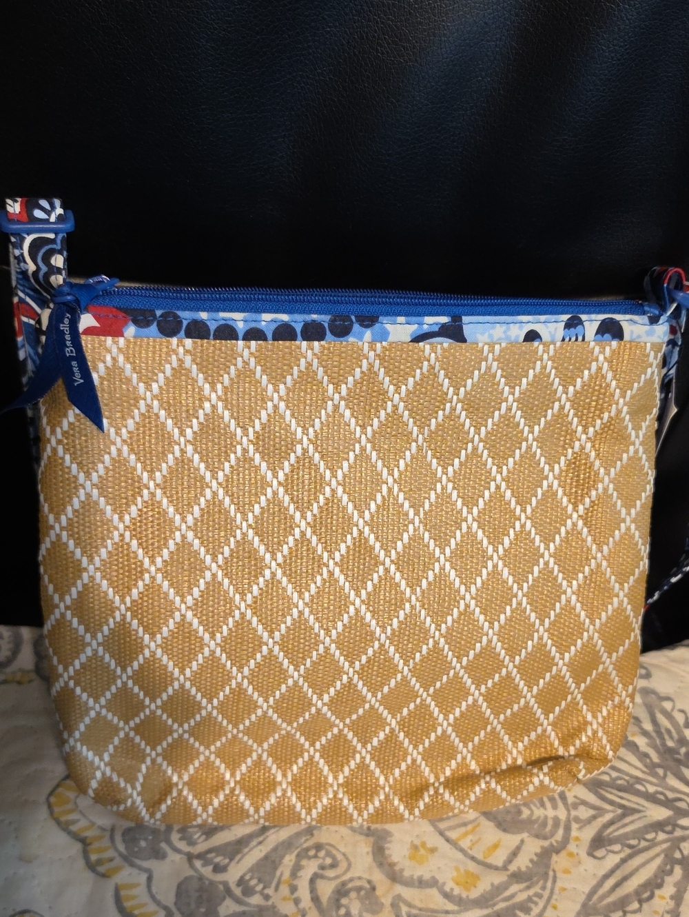 Vera Bradley Star Appliqué Purse - Picture 5 of 7